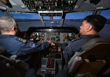 Türk Hava Kuvvetleri’nin ilk tam uçuş simülatörü, 40 bin saatlik uçuş süresini geride bıraktı