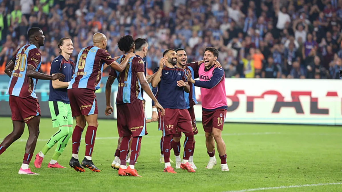 Trabzonspor, Galatasaray'ı farklı mağlup etti