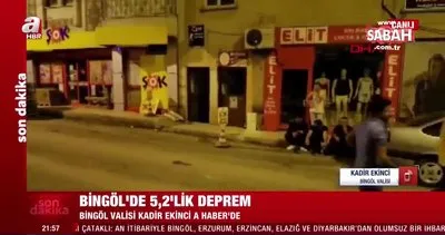 SON DAKİKA: Bingöl Valisi Kadir Ekinci’den depreme ilişkin ilk açıklama: Can ya da mal kaybı bilgisi gelmedi | Video