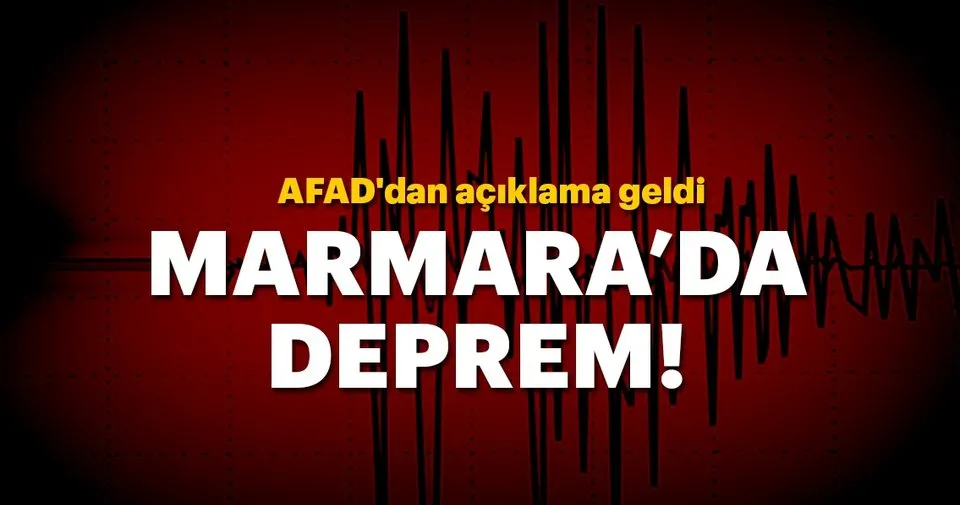 Son Dakika Haberi Marmara Da Deprem Meydana Geldi Istanbul Da Da Hissedildi Son Dakika Haberler
