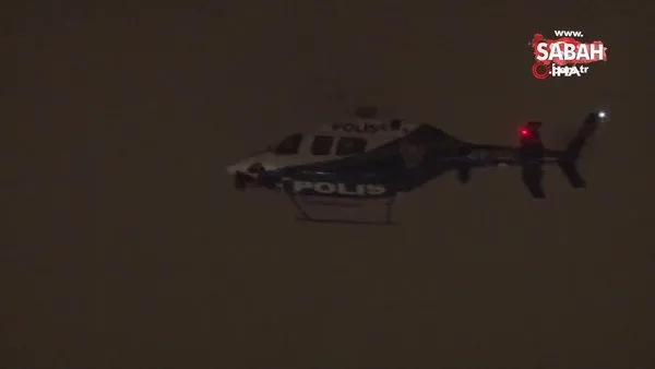 Yeni yıla sayılı günler kala İstanbul’da helikopter destekli ‘Yeditepe Huzur Uygulaması’ | Video