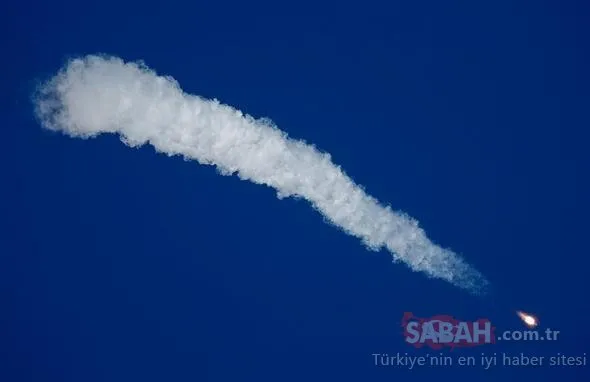 Uzay gemisinin fırlatılışı sırasında kaza
