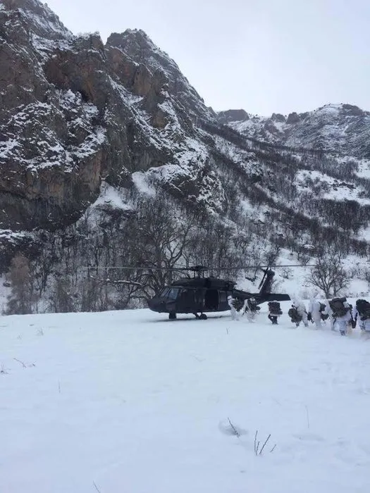 Tunceli’de PKK’nın kış tertiplenmesine darbe