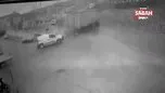 Tırın dorsesi kamyoneti böyle savurdu! 3 ölü,4 yaralı | Video