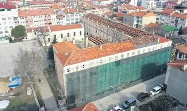 Edirne’de 131 yıllık lise binası onarıma alındı