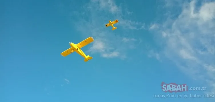 Trabzonlu genç mucit insansız hava aracı yaptı