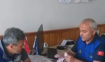 Ankara'da insanlık ölmemiş dedirten davranış! ATM’de bulduğu 40 bin lirayı teslim etti #ankara