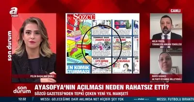 CHP yandaşı Sözcü’den skandal manşet! Ayasofya’nın ibadete açılmasını felaket olarak gördüler | Video