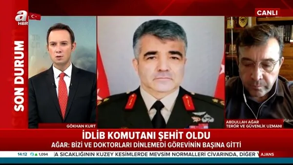 Şehit Tuğgeneral Sezgin Erdoğan'ı silah arkadaşı Abdullah Ağar canlı yayında anlattı | Video