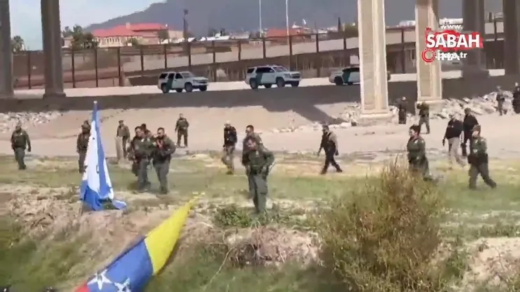 ABD Sınır Devriyesi’nden göçmenlere plastik mermili müdahale | Video