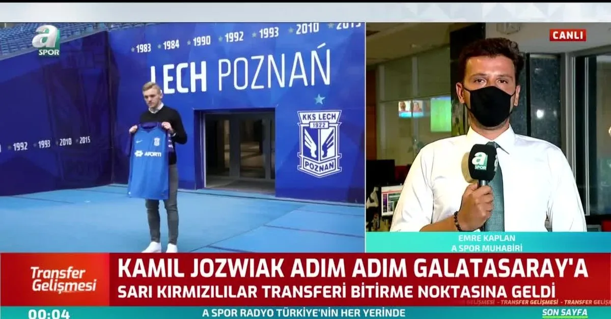 Galatasaray Dan Cifte Transfer Lech Poznan Dan Jakub Moder Ve Kamil Jozwiak Videosunu Izle Sab