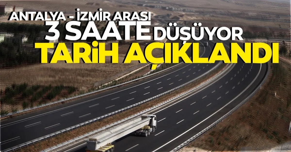 Bakan Karaismailoglu Aydin Denizli Otoyolu Nun Ihalesi 11 Haziran Da Son Dakika Haberler