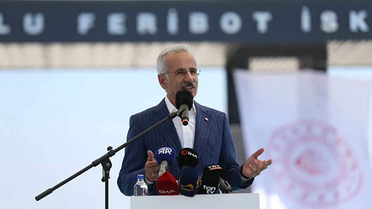 GESTAŞ Gelibolu Yeni Feribot İskelesi açılışında töreni! Bakan Uraloğlu müjdeyi verdi: Yarın yayalara ücretsiz