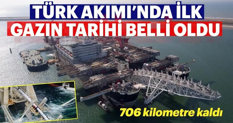 Türk Akım’ı inşaatı 2019 başında bitecek