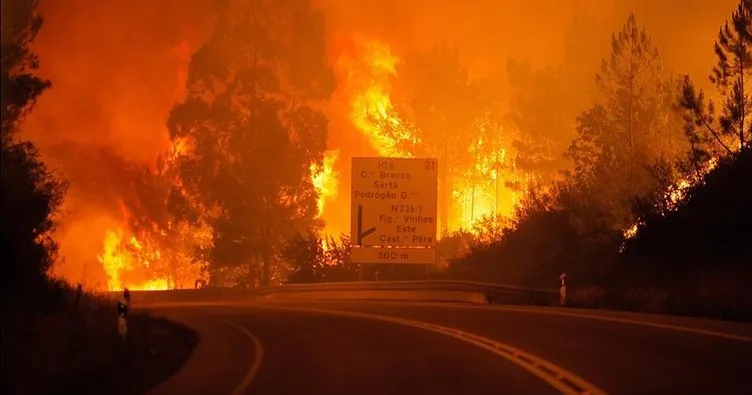 Portekiz’deki orman yangınında bilanço artıyor: 63 ölü, 135 yaralı!