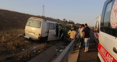 Şanlıurfa'da kaza! 2 yaralı #sanliurfa