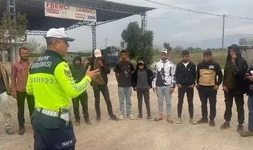 15 kişilik minibüsten 30 işçi çıktı