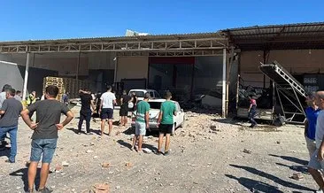 Oksijen tüpü bomba gibi patladı 