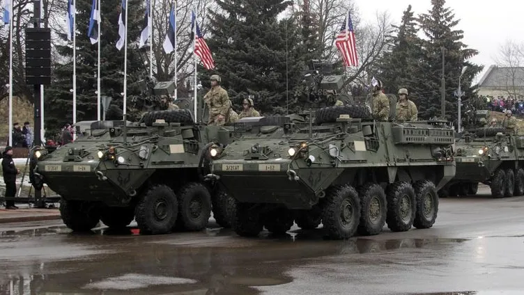 ABD’den Rusya sınırında gövde gösterisi