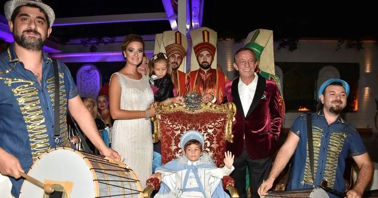 Ali Ağaoğlu oğlu Ali Ege’ye sünnet düğünü yaptı