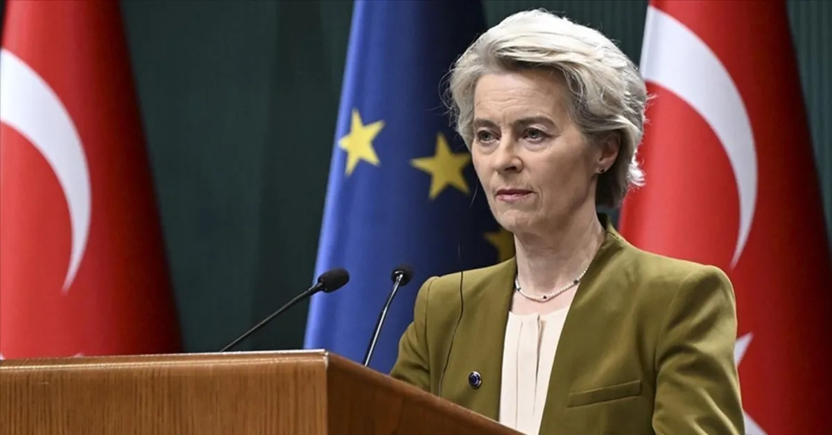 Von der Leyen, Trump görüşmesini değerlendirdi Von der Leyen, Trump görüşmesini değerlendirdi