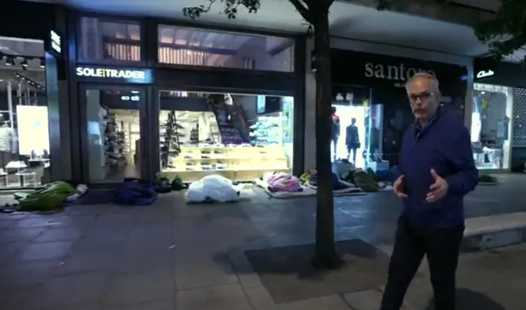 İngiltere’de şoke eden manzara! Ünlü muhabir bu sözlerle özetledi: Böyle bir şey görmedim!