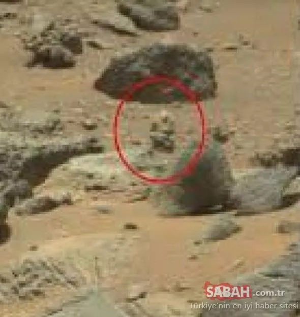 Mars'tan gelen fotoğraf kan dondurdu! NASA herhangi bir açıklama yapmadı