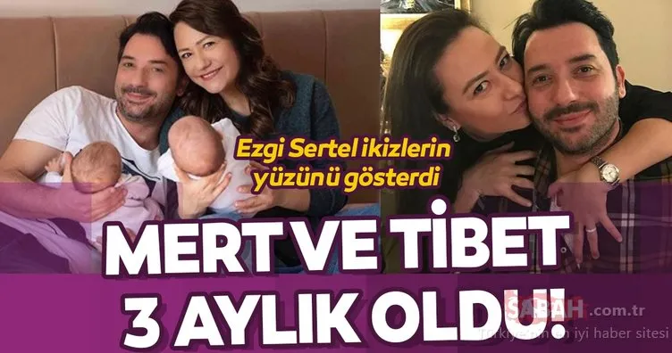 Arka Sokaklar’ın Hakan’ı Ozan Çobanoğlu ile eşi Ezgi Sertel ikiz bebeklerini sosyal medyadan paylaştılar! Mert ve Tibet’in yüzünü görenler…