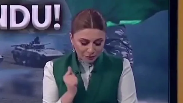 Azerbaycanlı spiker, memleketi Zengilan'ın kurtuluş haberini sevinç gözyaşları ile böyle sundu | Video