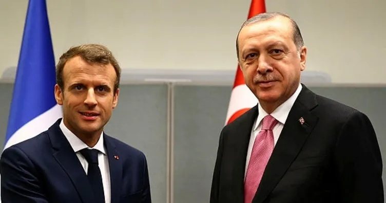 Macron’dan Cumhurbaşkanı Erdoğan’a tebrik
