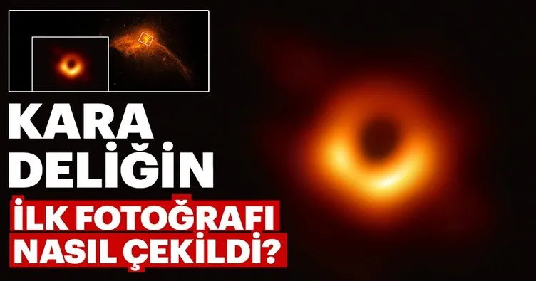 Kara deliğin ilk fotoğrafı nasıl çekildi?