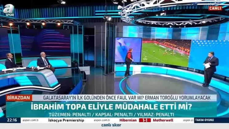 Erman Toroğlu, Galatasaray - Altay maçının VAR kararlarını eleştirdi!