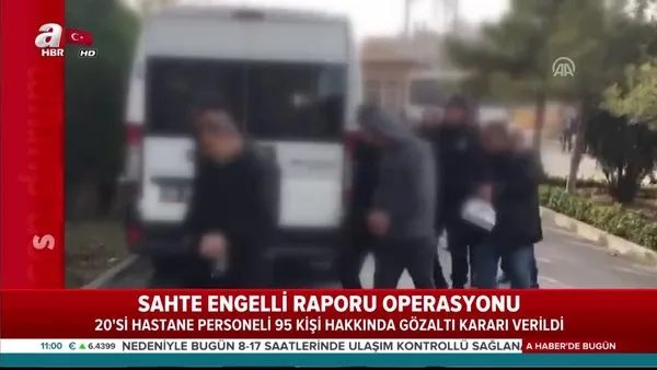 Ankara'da sahte rapor operasyonu! Tam 95 kişi gözaltına alındı