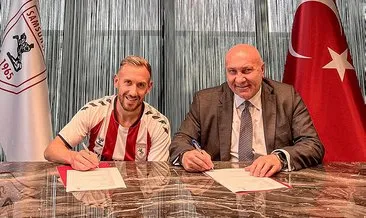 Samsunspor, Flavien Tait ile 3 yıllık sözleşme imzaladı