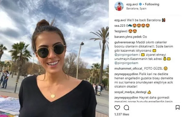 Ünlü isimlerin Instagram paylaşımları (02.01.2018)