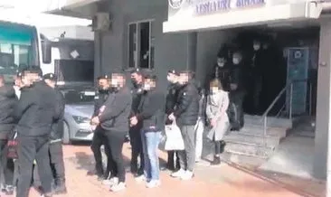 İlaç operasyonunda 20 şüpheli tutuklandı #izmir İlaç operasyonunda 20 şüpheli tutuklandı #izmir
