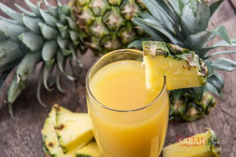 Düzenli olarak ananas suyu içmenin faydaları
