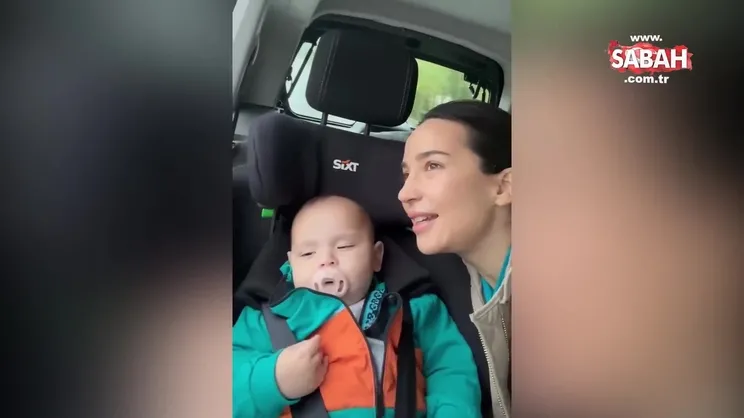 İpek Açar pamuk sesiyle oğlunu Rumeli Türküsü’yle uyuttu!