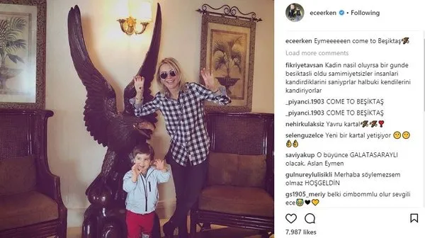 Ünlü isimlerin Instagram paylaşımları (30.12.2017)