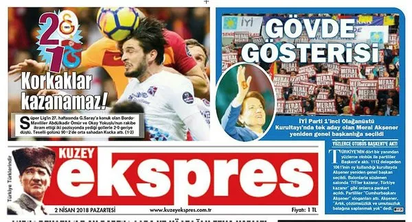 Yerel gazetelerden Trabzonspor'a sert sözler