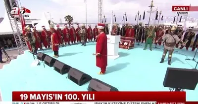 Samsun’da 19 Mayıs Atatürk’ü Anma, Gençlik ve Spor Bayramı 100. Yıl Törenleri’nde Mehteran konseri