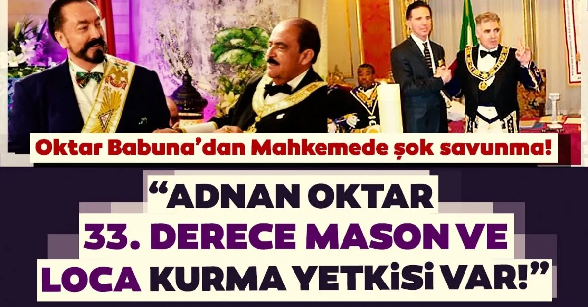 oktar babuna hesap veriyor
