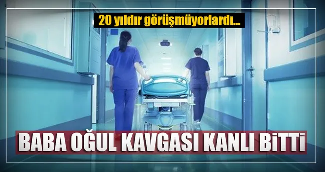 Başkentte baba oğul kavgası kanlı bitti