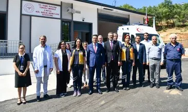 Tunceli’de yeni aile sağlığı merkezi ile acil sağlık hizmetleri istasyonu açıldı #tunceli