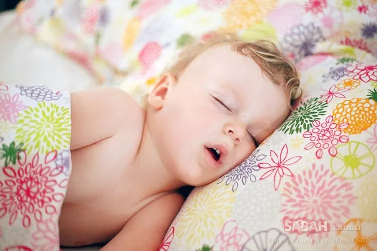 Çocuğunuz ağzı açık uyuyorsa dikkat!