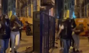 İstiklal caddesinde para saçan maskeliler adli kontrol şartıyla serbest bırakıldı
