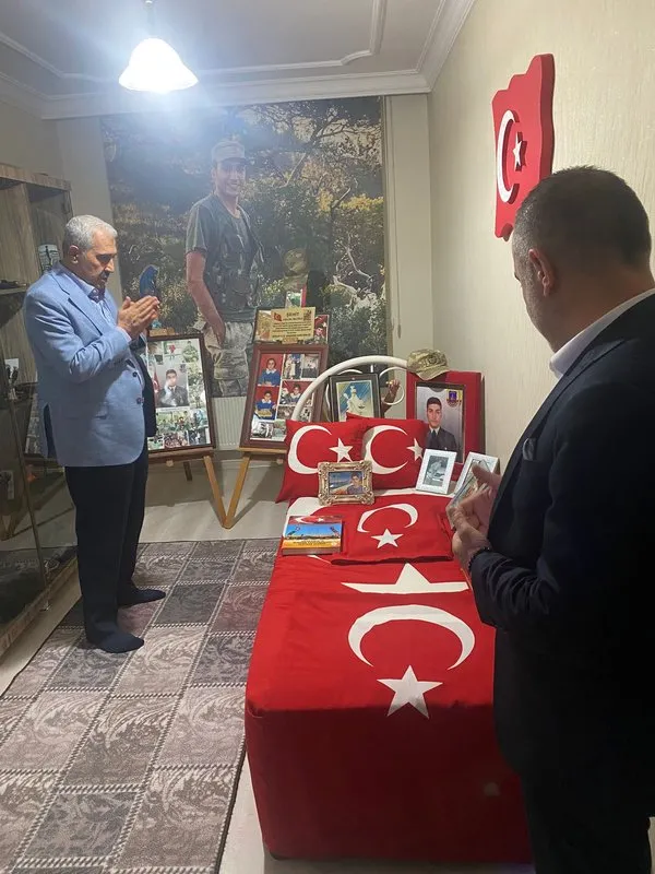 Şehit babalarıyla buluşma