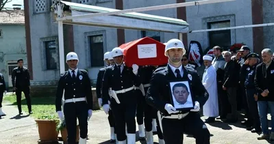 Gazi polis son yolculuğuna uğurlandı #tekirdag