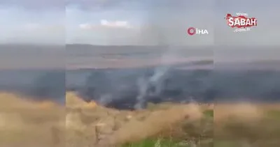 Şuhut’ta 3 ayrı noktada arazi yangını | Video