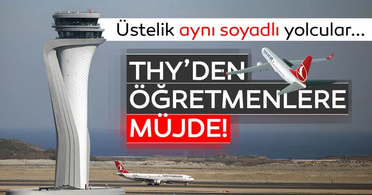 THY’den öğretmenlere yüzde 25 indirim